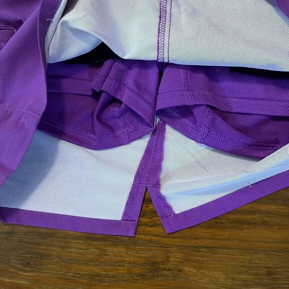 adidas Women's Purple Skort - Picture 3 of 4